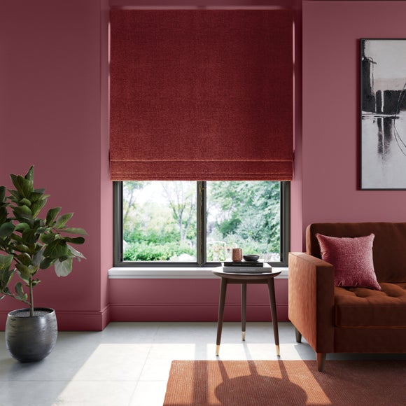 Textured Chenille Made To Measure Roman Blind