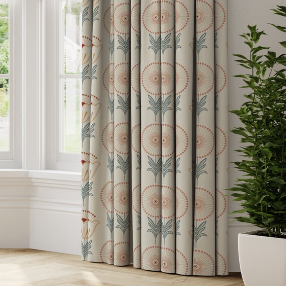 Fiorella Made to Measure Curtains Fiorella Teal