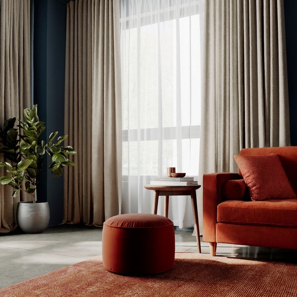 Textured Chenille Made To Measure Curtains