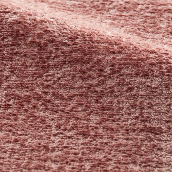 Textured Chenille Made To Measure Fabric By The Metre Rose (Pink)