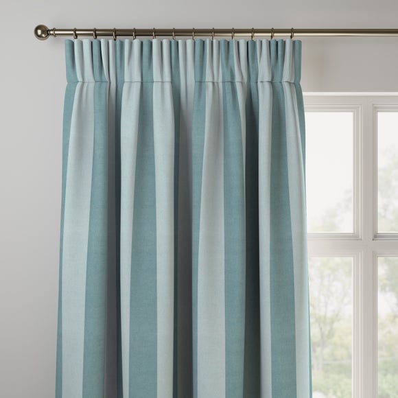 Saluzzo Stripe Made to Measure Curtains Saluzzo Stripe Seafoam