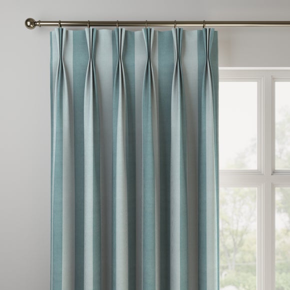 Saluzzo Stripe Made to Measure Curtains Saluzzo Stripe Seafoam