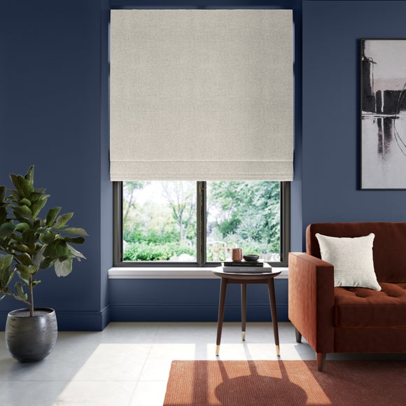 Textured Chenille Made To Measure Roman Blind Pearl