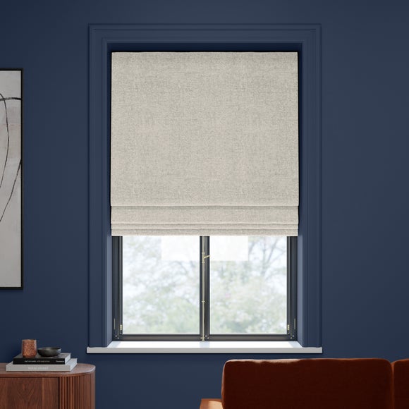 Textured Chenille Made To Measure Roman Blind Pearl