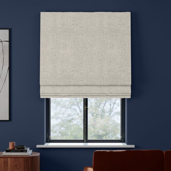 Textured Chenille Made To Measure Roman Blind Pearl