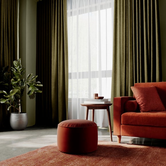 Textured Chenille Made To Measure Curtains