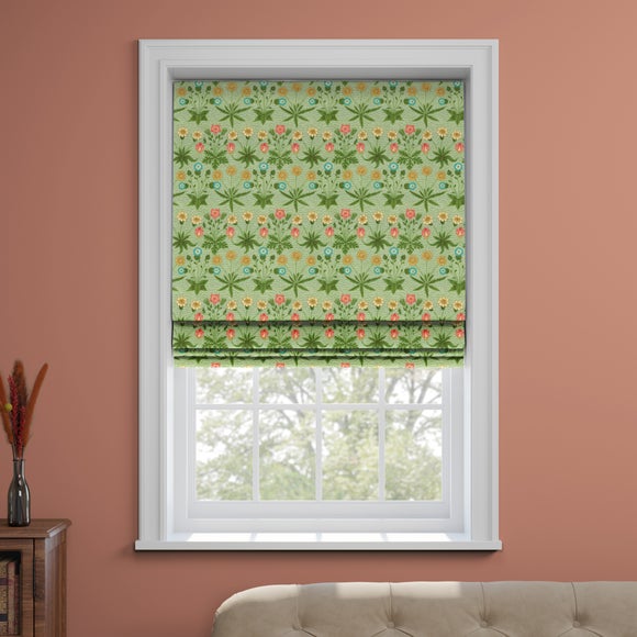 William Morris at Home Daisy Made to Measure Roman Blind Daisy Leaf