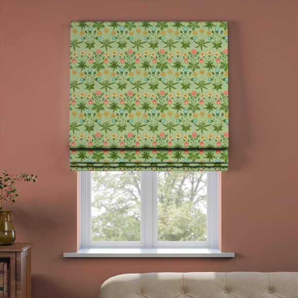 William Morris at Home Daisy Made to Measure Roman Blind Daisy Leaf
