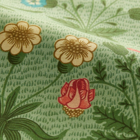 William Morris at Home Daisy Made to Measure Curtains Daisy Leaf