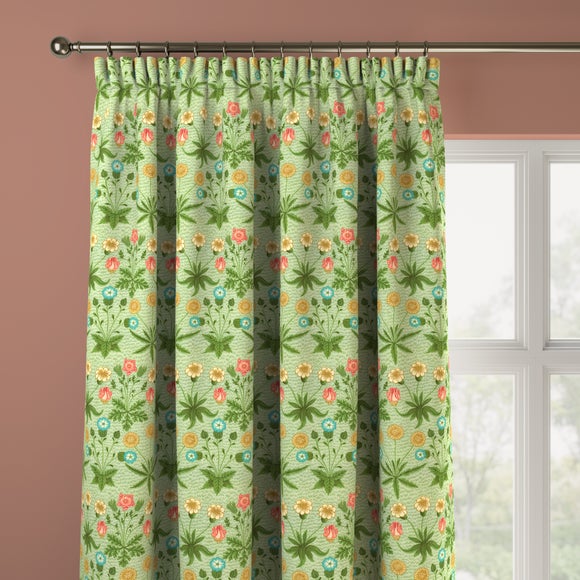 William Morris at Home Daisy Made to Measure Curtains Daisy Leaf