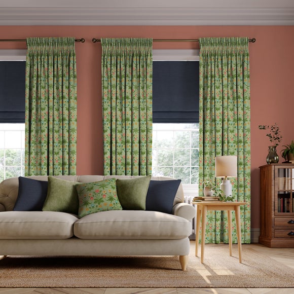 William Morris at Home Daisy Made to Measure Curtains Daisy Leaf