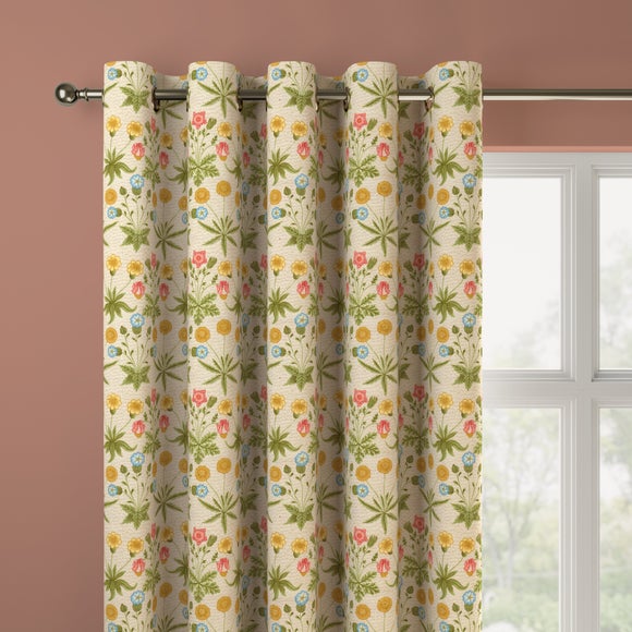 William Morris at Home Daisy Made to Measure Curtains Daisy Natural