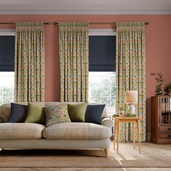 William Morris at Home Daisy Made to Measure Curtains Daisy Natural
