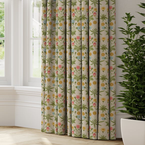 William Morris at Home Daisy Made to Measure Curtains Daisy Natural