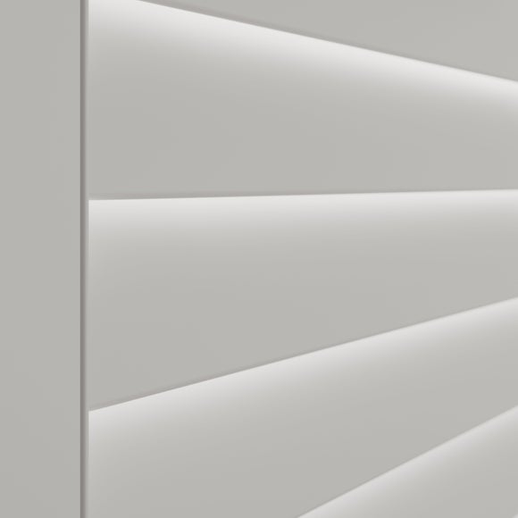 Made to Measure Café Style Shutters White