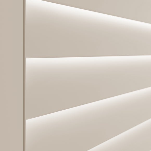 Made to Measure Café Style Shutters Ivory