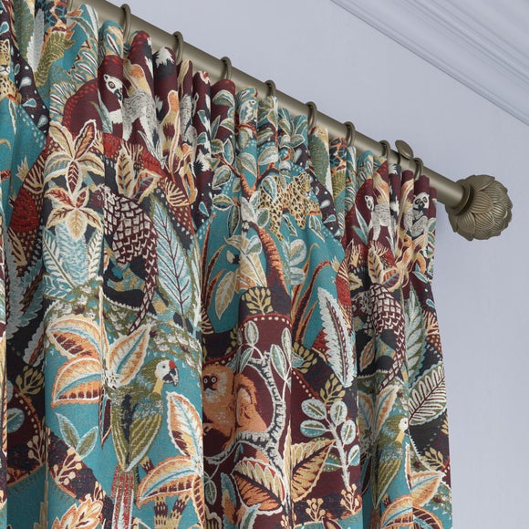 Nature's Exhibitionists Made to Measure Curtains Green