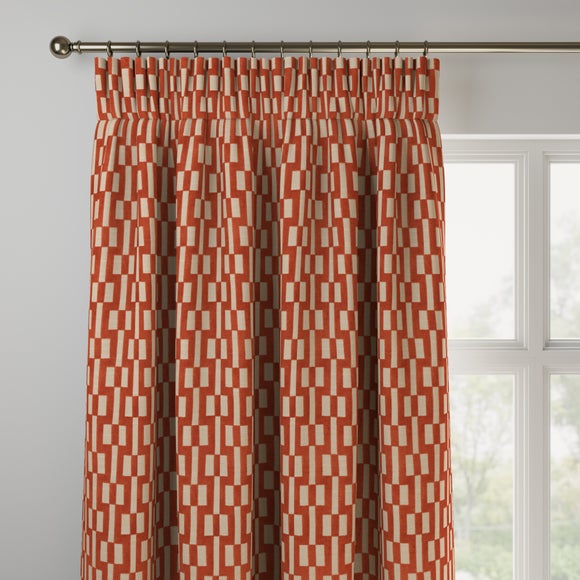Denmore Made to Measure Curtains Denmore Terracotta