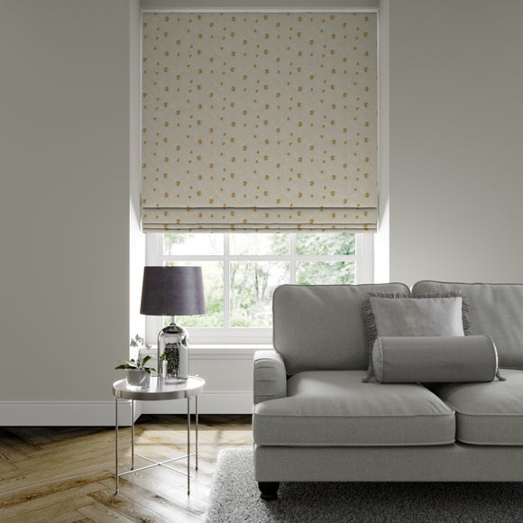 Japonica Made to Measure Roman Blind Japonica Linen