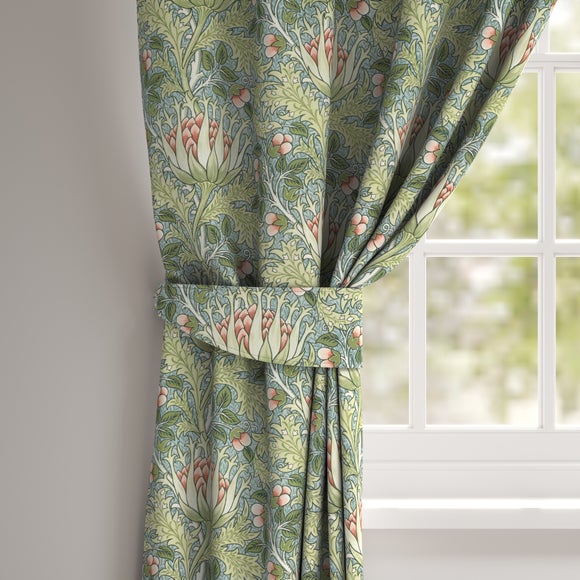 William Morris at Home Artichoke Made to Order Tieback Artichoke Sage