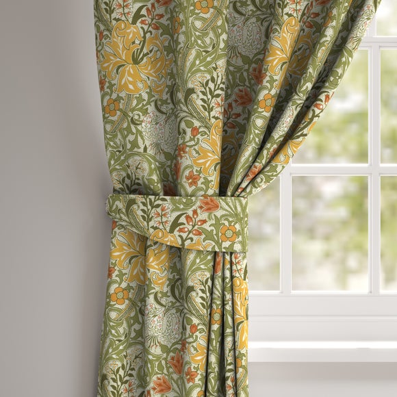 William Morris at Home Golden Lilly Made to Order Tieback Golden Lilly Autumn