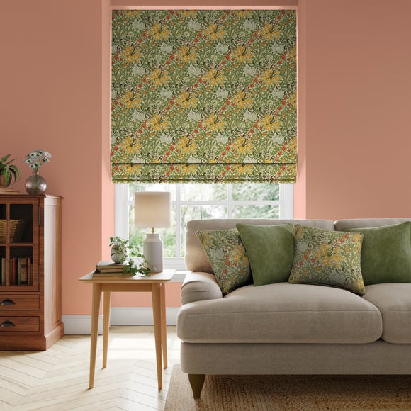 William Morris at Home Golden Lilly Made to Measure Roman Blind