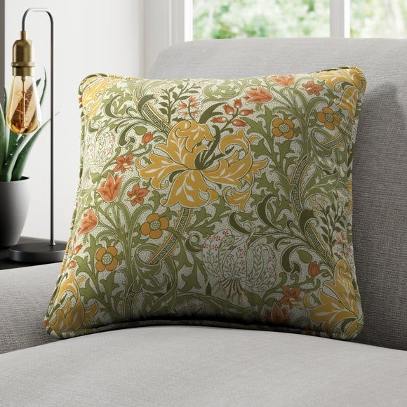 William Morris at Home Golden Lilly Made to Order Cushion Cover Golden Lilly Autumn