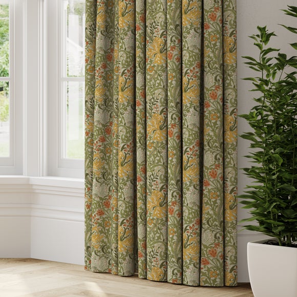 William Morris at Home Golden Lilly Made to Measure Curtains Golden Lilly Autumn