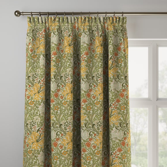 William Morris at Home Golden Lilly Made to Measure Curtains Golden Lilly Autumn