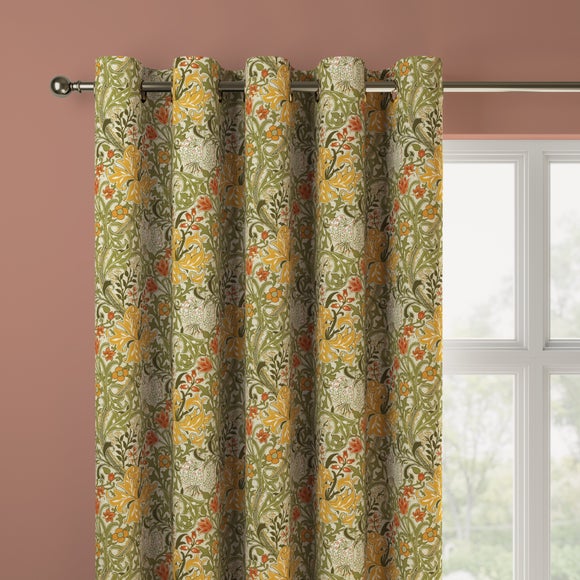 William Morris at Home Golden Lilly Made to Measure Curtains Golden Lilly Autumn