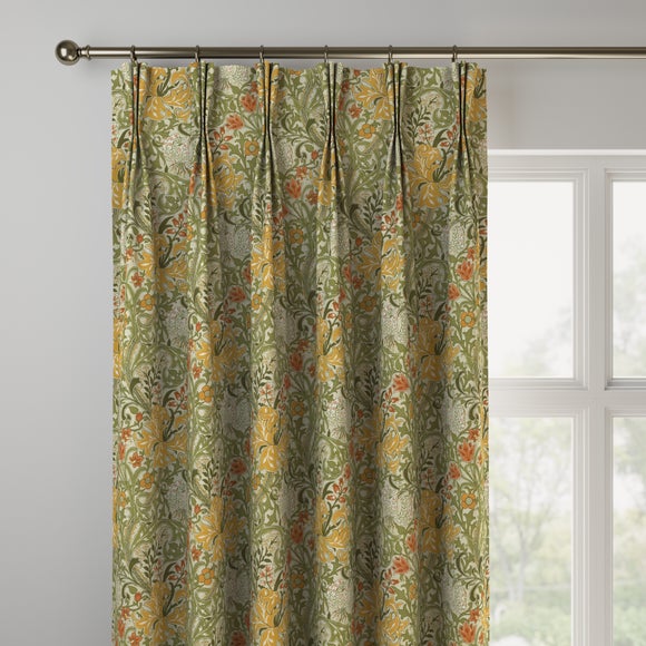 William Morris at Home Golden Lilly Made to Measure Curtains Golden Lilly Autumn