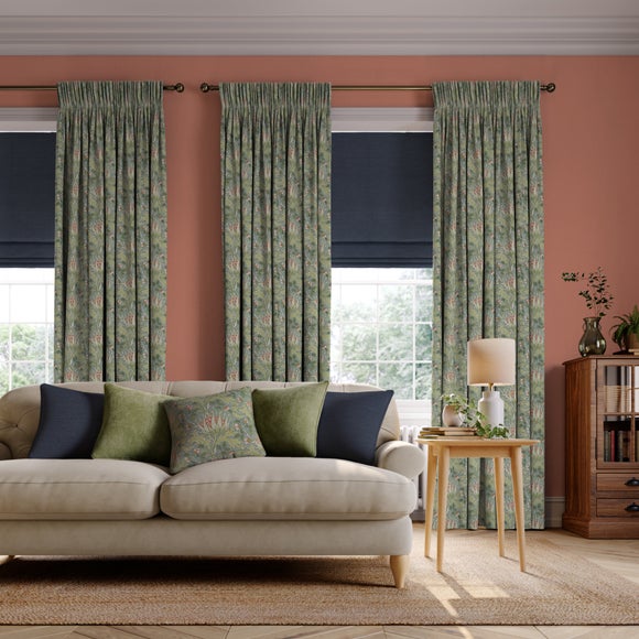 William Morris at Home Artichoke Made to Measure Curtains Artichoke Sage