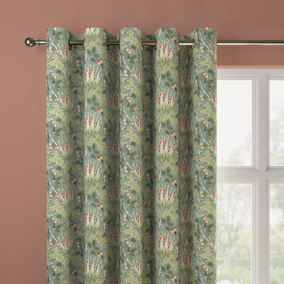 William Morris at Home Artichoke Made to Measure Curtains Artichoke Sage