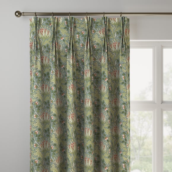 William Morris at Home Artichoke Made to Measure Curtains Artichoke Sage