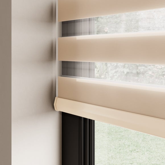 Swish Day and Night Daylight Made to Measure Roller Blind Natural
