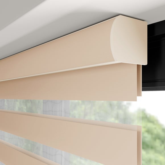 Swish Day and Night Daylight Made to Measure Roller Blind Natural