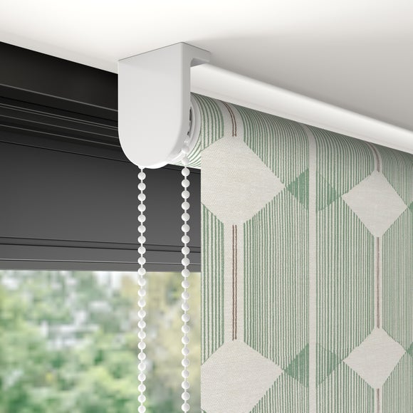 Zander Geometric Print Daylight Made to Measure Roller Blind Zander Geometric Print Sage