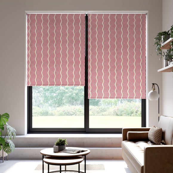 Wiggle Stripe Blackout Made to Measure Roller Blind