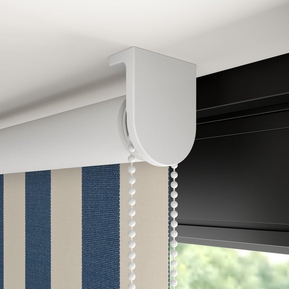 Beatrice Stripe Fire Retardant Blackout Made to Measure Roller Blind Beatrice Stripe Navy