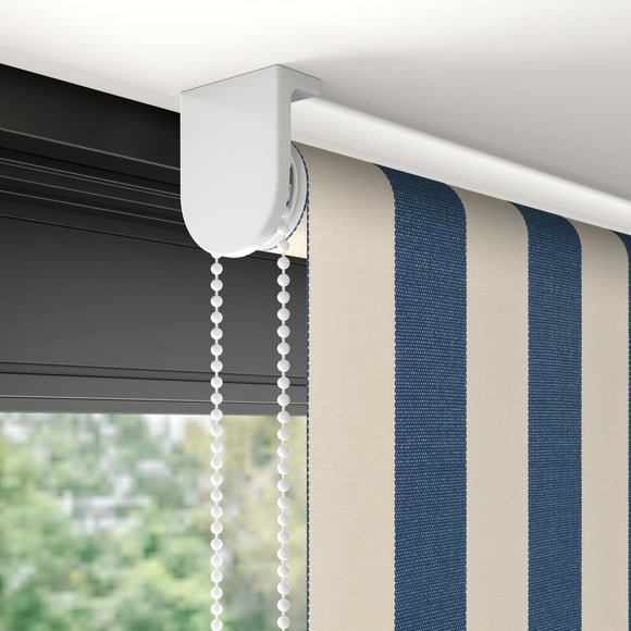 Beatrice Stripe Fire Retardant Blackout Made to Measure Roller Blind Beatrice Stripe Navy