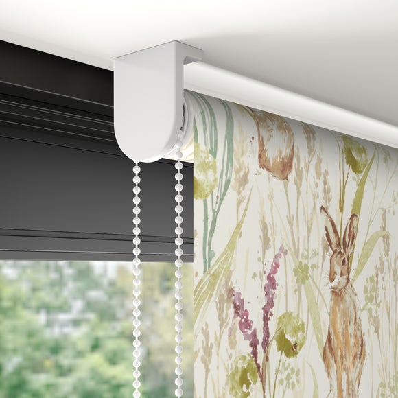 Hare And Pheasant Fire Retardant Blackout Made to Measure Roller Blind Hare And Pheasant