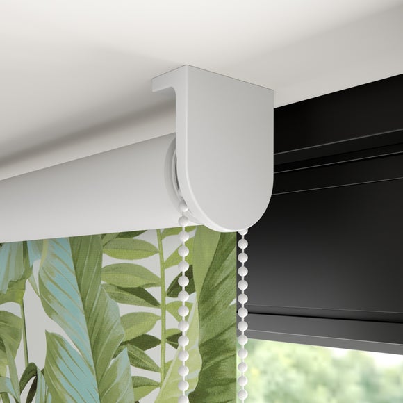 Tropical Maui Floral Fire Retardant Blackout Made to Measure Roller Blind Tropical Maui Floral