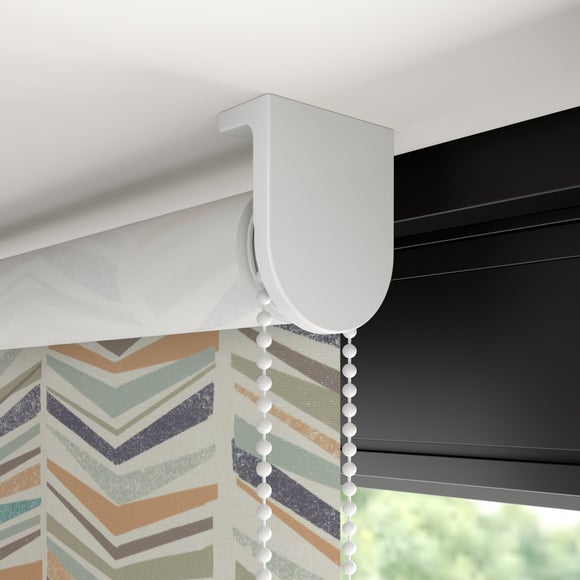 Lawrie Geometric Print Daylight Made to Measure Roller Blind Lawrie Geometric Print Rust