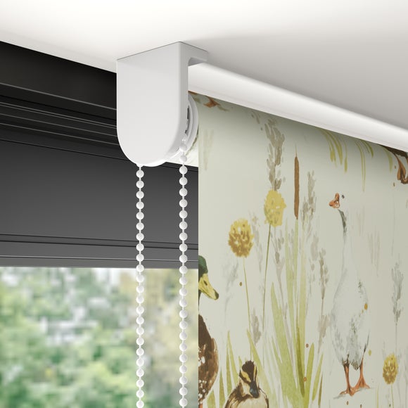 Ducks And Geese Fire Retardant Blackout Made to Measure Roller Blind Ducks And Geese
