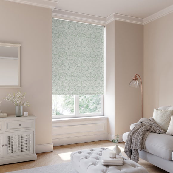 Ruskin Floral Daylight Made to Measure Roller Blind Ruskin Floral Sage