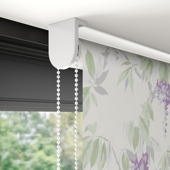 Wisteria Floral Blackout Made to Measure Roller Blind Wisteria Floral Lilac