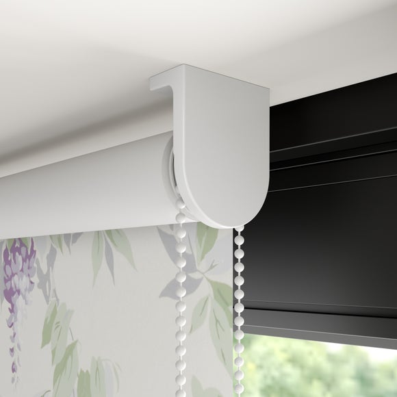 Wisteria Floral Blackout Made to Measure Roller Blind Wisteria Floral Lilac