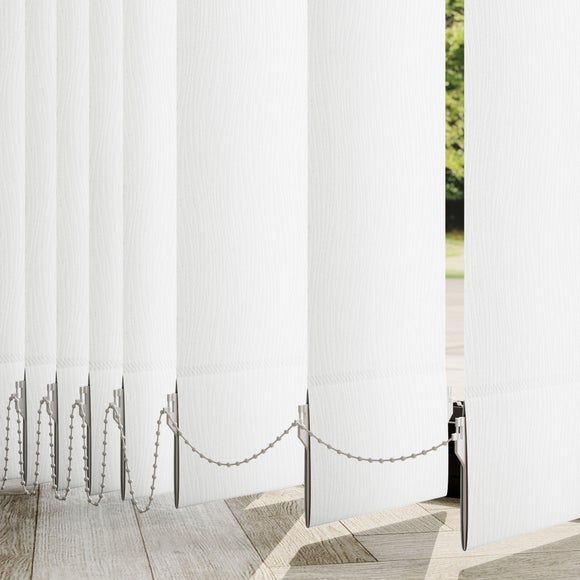 Lucca Made to Measure Vertical Blind Lucca Chalk