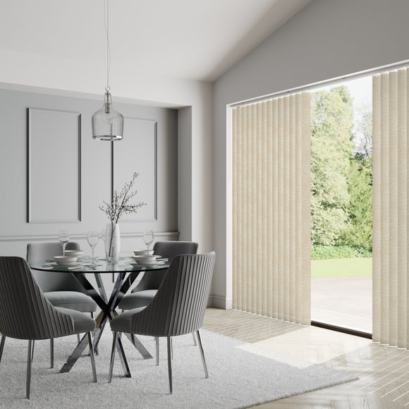 Plaza Made to Measure Vertical Blind Plaza Stone