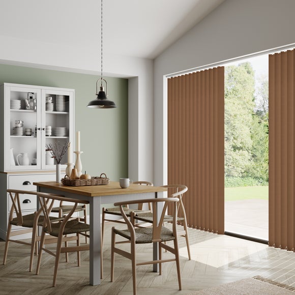 Waters Made to Measure Vertical Blinds Waters Chocolate